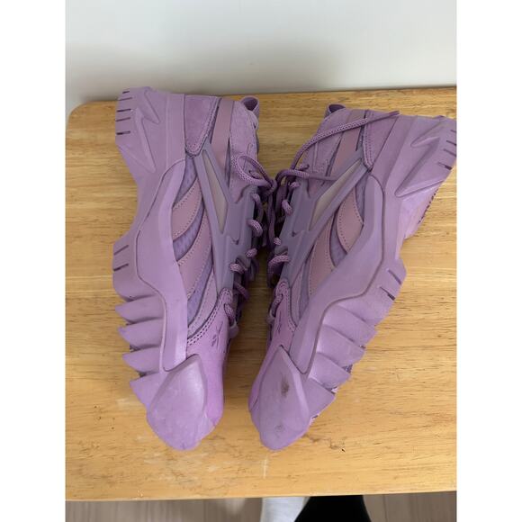 Cardi B Reebok Club V2 Puzzled Purple Sneakers - Size 9 - Picture 8 of 11
